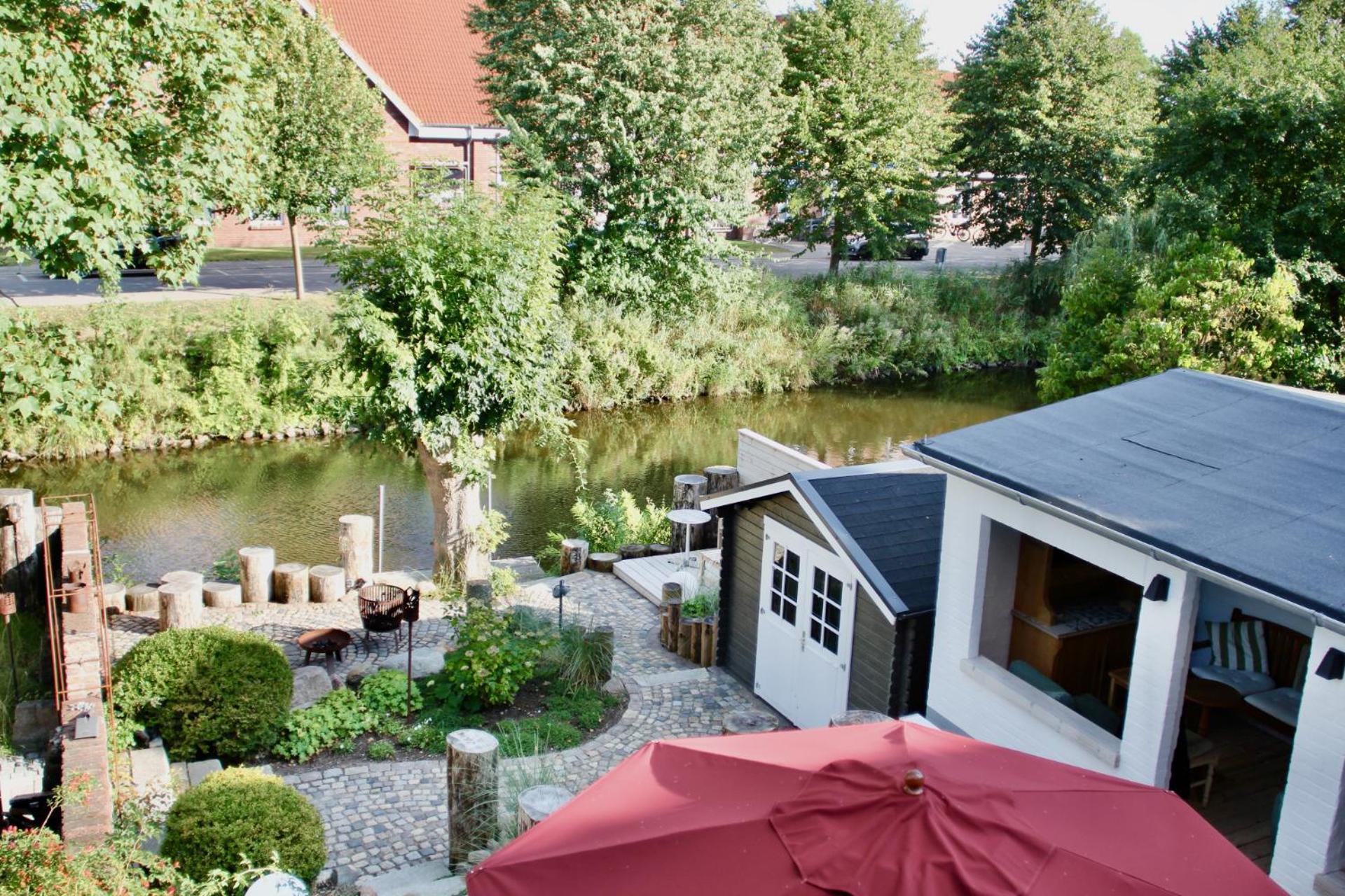 Gaestehaus Kajuete Direkt Am Wasser ฟรีดริชชตัดท์ ภายนอก รูปภาพ
